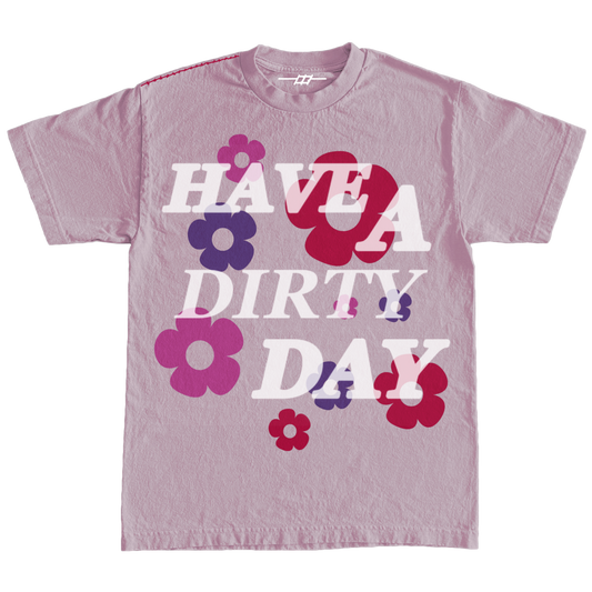 Dirty Day Tee [LIGHT PINK]