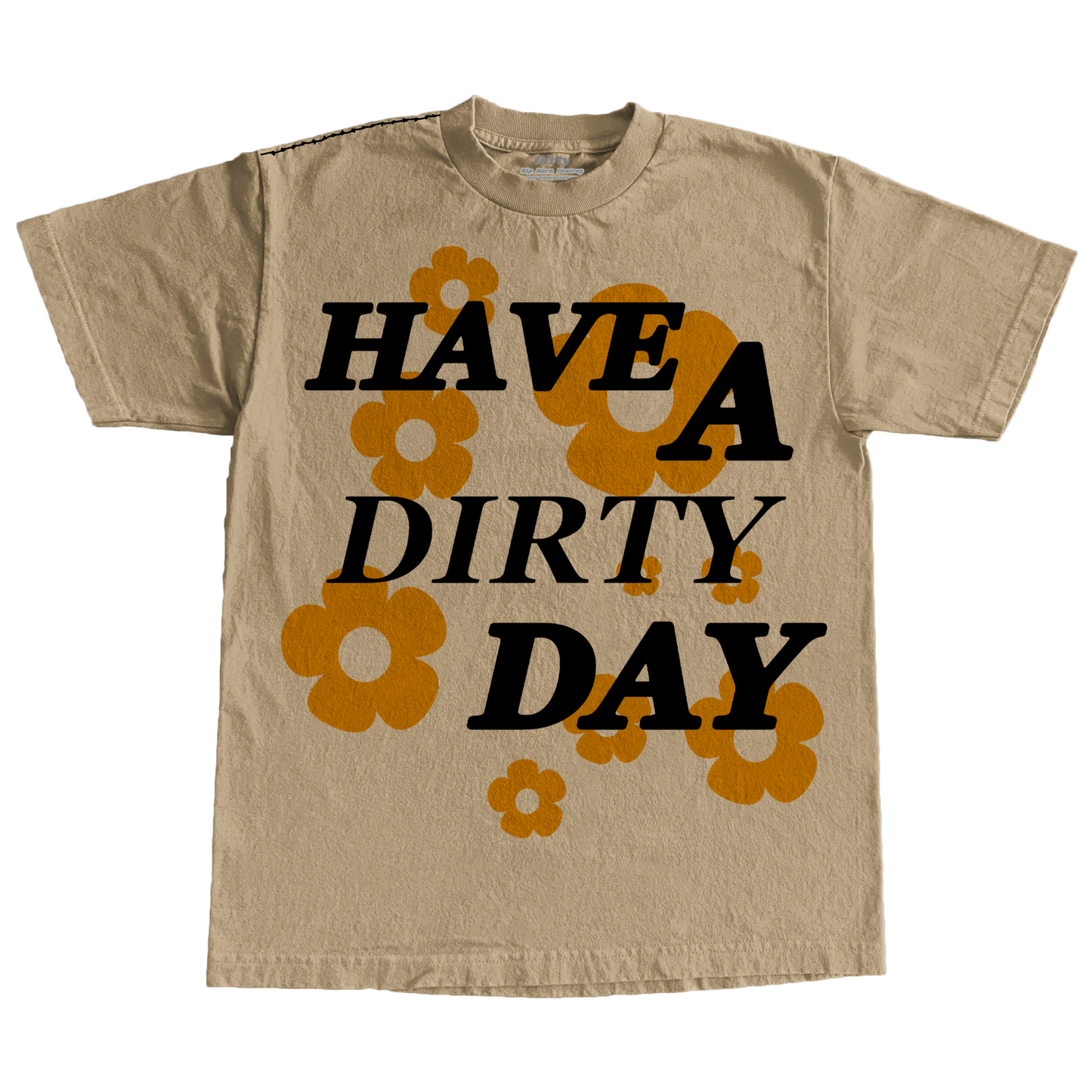 Dirty Day Tee [TAN]